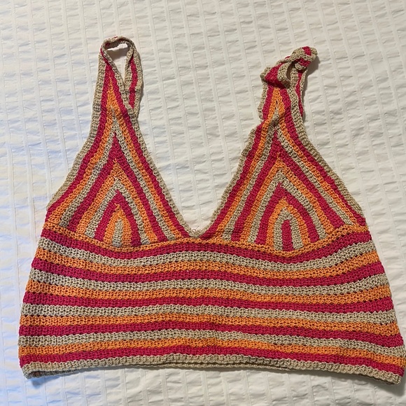 Princess Polly Bonito Top Orange - Picture 2 of 5